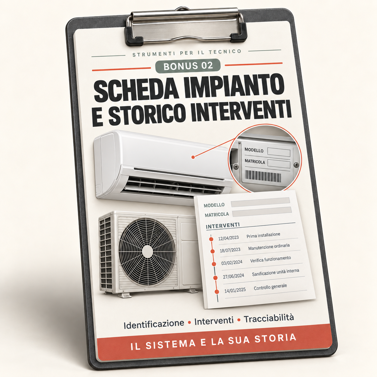 Scheda Impianto e Storico Interventi